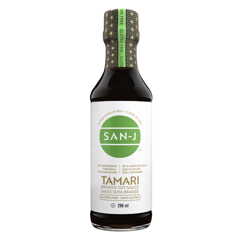 San-J Tamari Lite 50 % Moins De Sodium Sans gluten Biologique