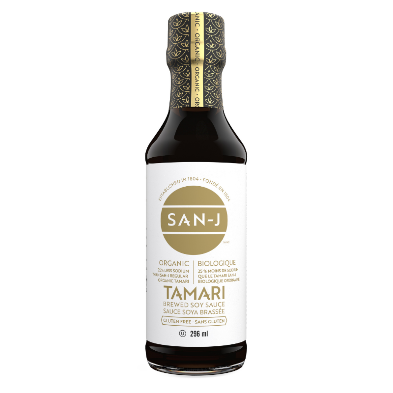 Tamari biologique réduit en sodium - Sans gluten