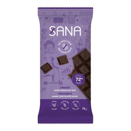 sana Barre chocolatée noire - Classique Dark chocolaty bar - Classic