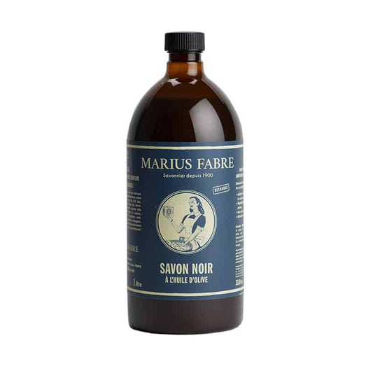 Savon noir liquide à l'huile d'olive. Recharge 1 L||Olive oil liquid black soap 1L