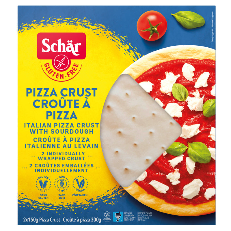 schar croute pizza italienne au levain 2 deux emballées individuellement 300 g