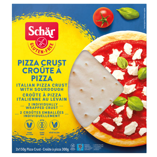 schar croute pizza italienne au levain 2 deux emballées individuellement 300 g