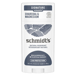 schmidt's desodorisant naturel pas aluminium 24h protection charcoal magnesium signature