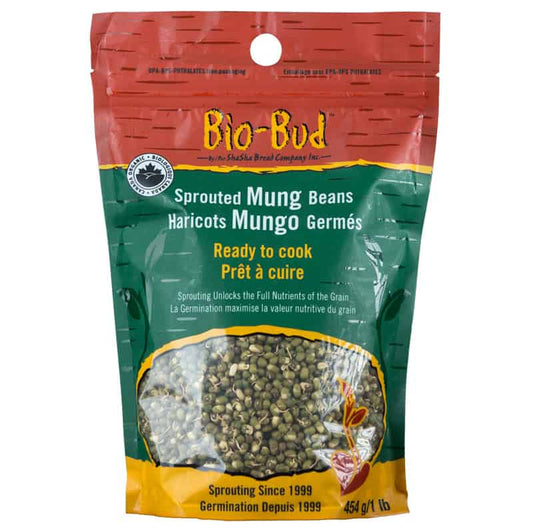 Haricots Mungo Bio-Bud||Sprouted mung beans