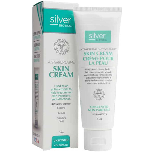 Crème pour la peau antimicrobienne - Non parfumé||Antimicrobial skin cream - Unscented