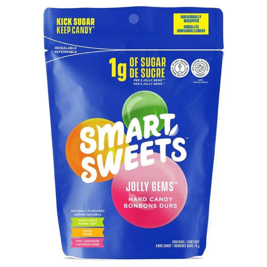 Smart Sweets Jolly Gems Bonbons Durs Végane Emballés individuellement