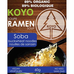 Ramen soup - Soba Buckwheat noodles