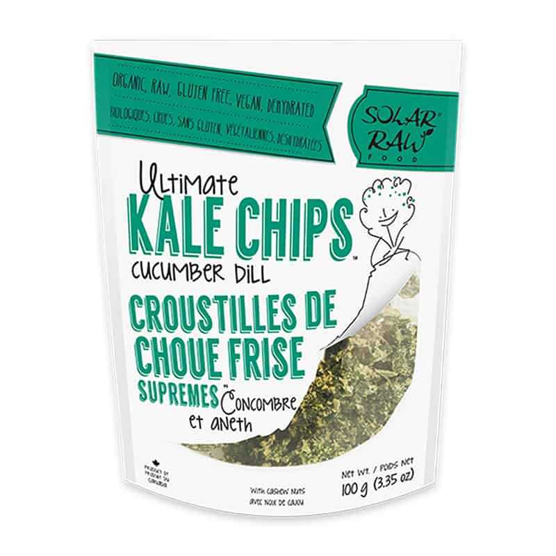 Kale chips - Cucumber dill