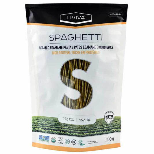 Spaghetti edamame biologiques||Organic edamame pasta - Spaghetti