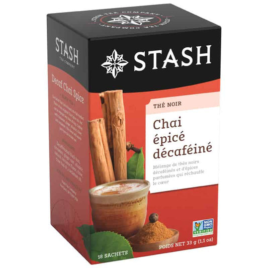 Thé noir Chai épicé décaféiné||Double spice chai black tea - Decaffeinated