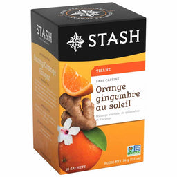 Tisane Orange Gingembre au soleil||Sunny orange ginger herbal tea
