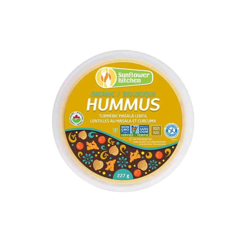 Hummus aux Lentilles au Masala et Curcuma||Hummus - Turmeric masala lentil