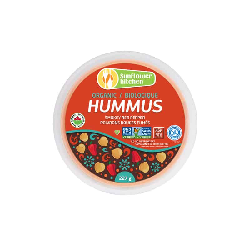 Hummus aux Poivrons Rouges Fumés||Hummus - Smoked red pepper