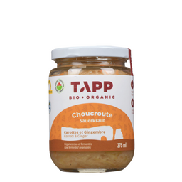 Choucroute Carotte et Gingembre||Carrots and ginger sauerkraut - Organic