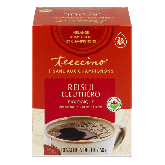 Tisane Champignon Reishi Eleuthero||Herbal Tea Reishi Eleuthero Mushroom