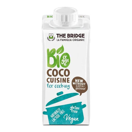 the bridge Crème De Coco Pour Cuisiner Bio Et Végane Coconut Cream For Cooking Organic & Vegan
