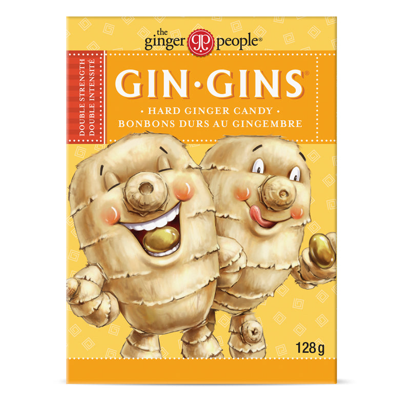 The ginger people gin gins bonbons durs gingembre double intensité