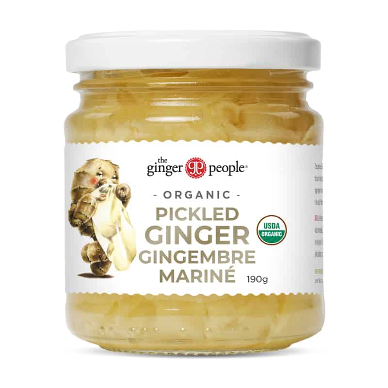 The ginger people gingembre mariné biologique