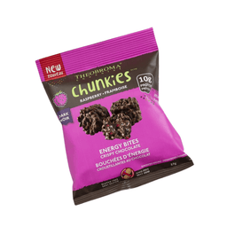 Chunkies chocolat noir 60% et framboises