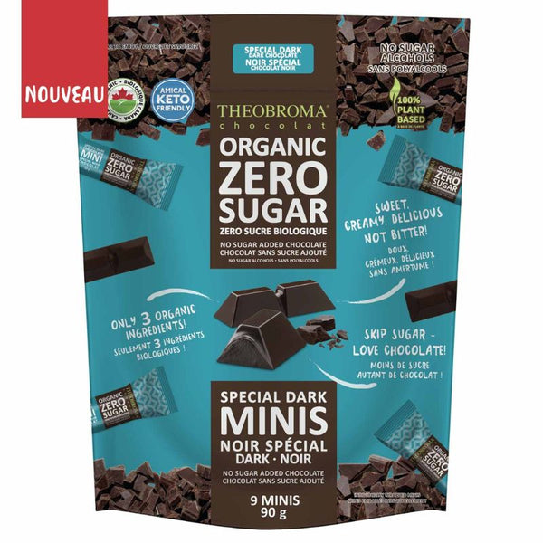 Pépites de chocolat noir ChocZero's - Sans sucre, faible teneur en glu