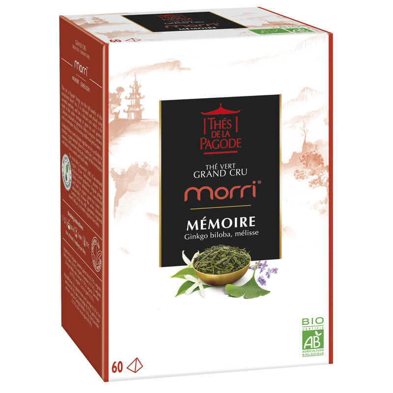 Morri Mémoire Thé Vert Au Jasmin||Morri Memory Green Tea With Jasmine