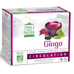 Gingo thé vert – Circulation||Gingo (green tea) - Circulation