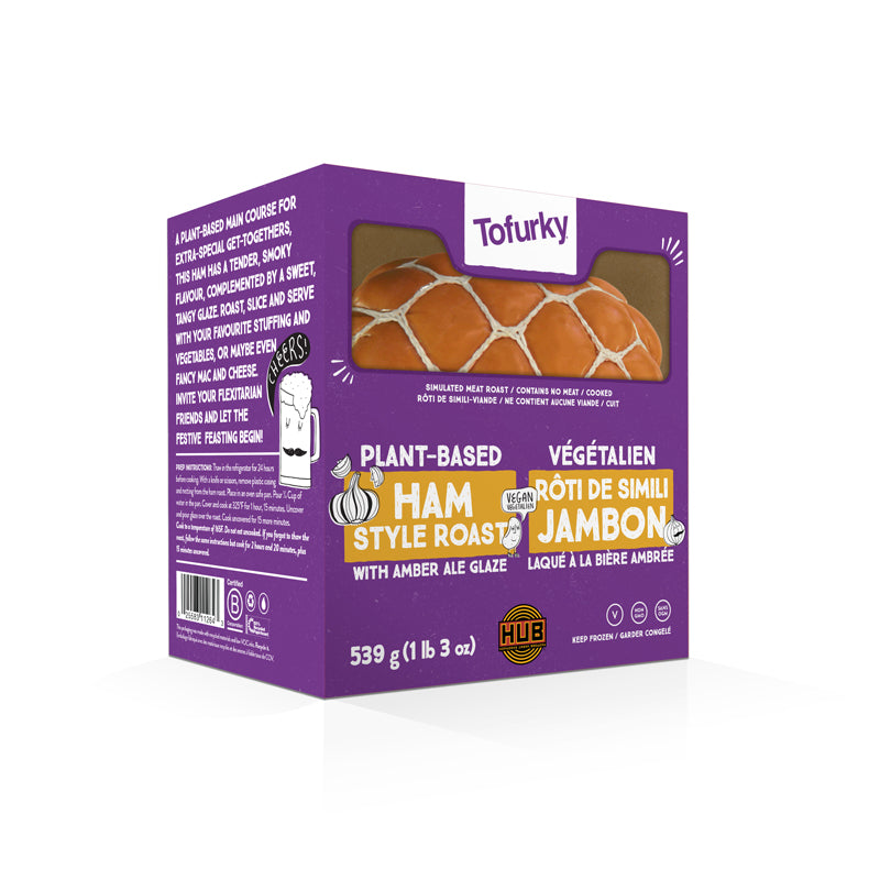 Rôti de simili jambon||Plant-based ham style roast