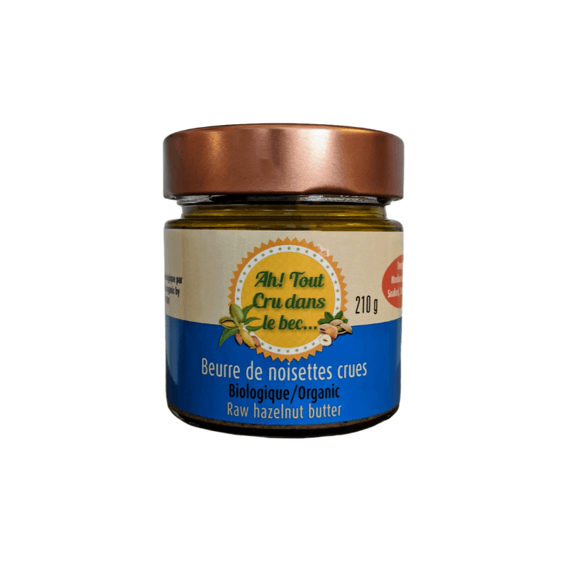 Raw hazelnut butter organic