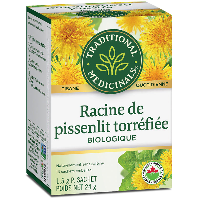 Traditional medicinals tisane quotidienne racine pissenlit torréfiée biologique sans caféine