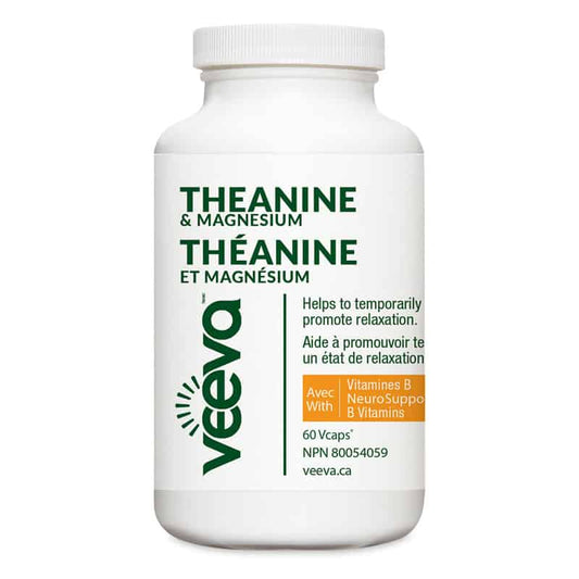 Théanine et Magnésium avec vitamines B NeuroSupport||Theanine and Magnesium with B vitamins