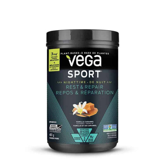 Vega Sport Repos & Récupération de nuit Vanille et Caramel||Sport rest and repair - Vanilla caramel