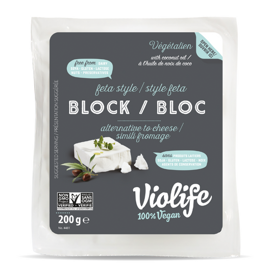 violife fromage vegetalien vegan simili altertatif style feta bloc