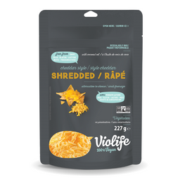 violife fromage vegetalien vegan simili altertatif style cheddar râpé