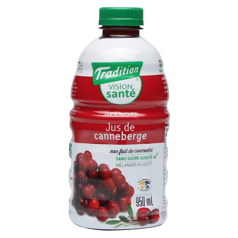 Jus de Canneberge Naturel||Health vision juice - Cranberry
