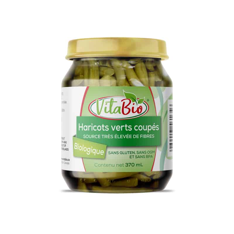 VitaBio haricots verts coupés biologique