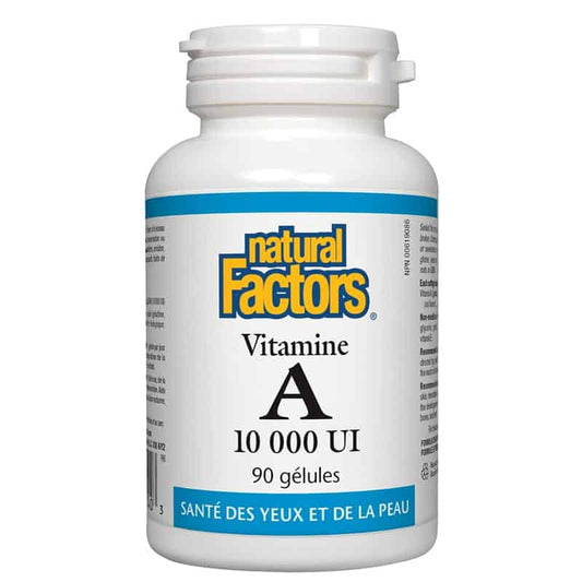 Natural factors vitamine a 10000 ui