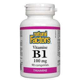 Natural factors vitamine b1 100 mg
