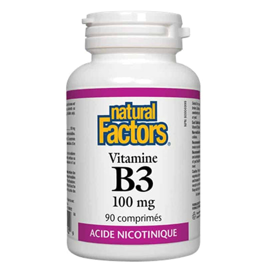 Natural factors vitamine b3 100 mg