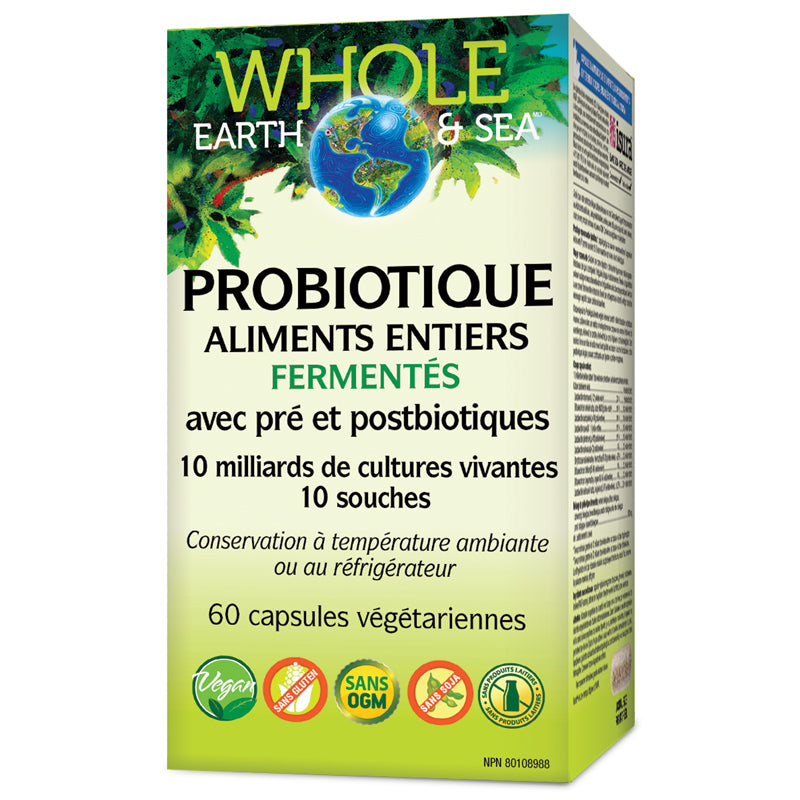 Whole fermented food probiotic