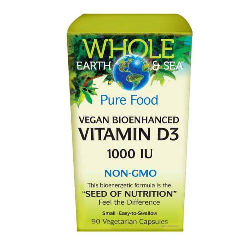 Vitamine D3 Bio-Végétalienne 1000 UI||Vitamin 3D 1000 UI Vegan
