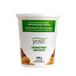 Yoso yogourt végétal amande noix de cajou non sucré
