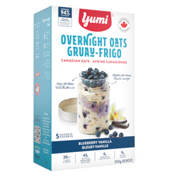 Overnight oats - Blueberry coconut